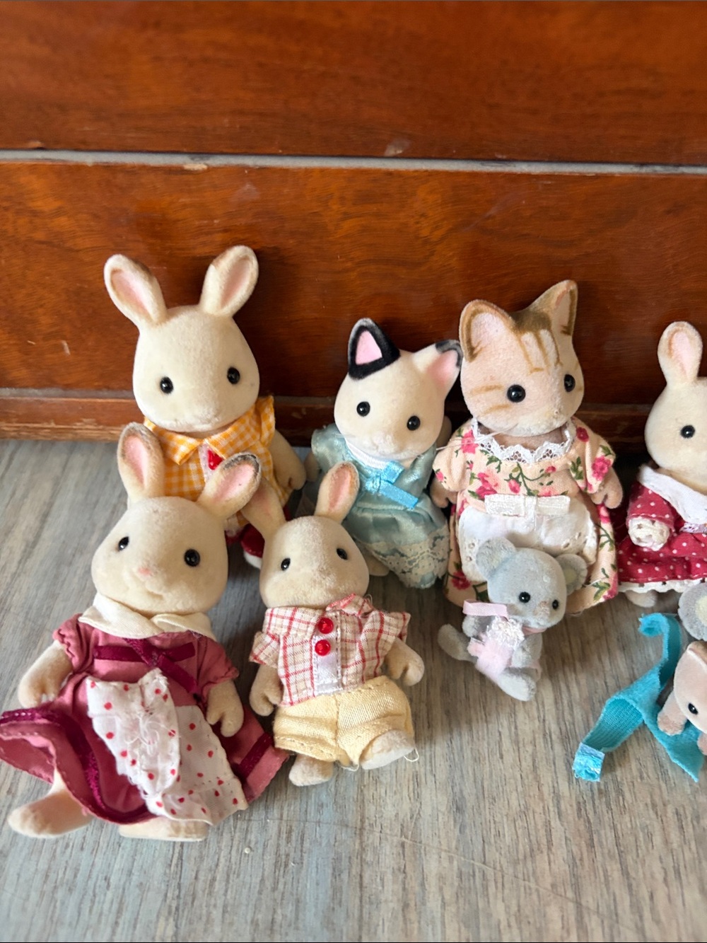 Vintage Sylvanian Families CALICO CRITTERS lot - Picture 2 of 4